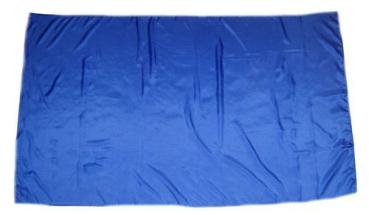 Fahne / Flagge Einfarbig Blau 30 x 45 cm