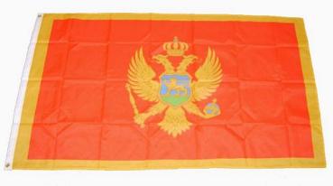 Fahne / Flagge Montenegro 60 x 90 cm