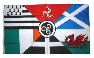 Fahne / Flagge Keltische Nationen 60 x 90 cm