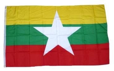 Fahne / Flagge Myanmar 60 x 90 cm