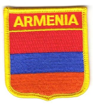 Wappen Aufnäher Fahne Armenien