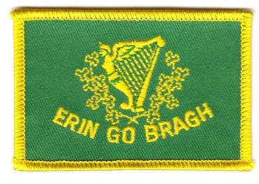 Fahnen Aufnäher Erin go Bragh