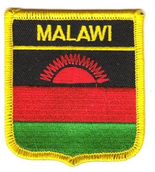 Wappen Aufnäher Fahne Malawi