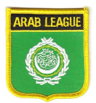 Wappen Aufnäher Fahne Arabische Liga