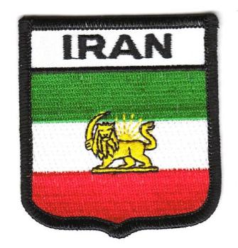 Wappen Aufnäher Fahne Iran Löwe