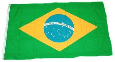 Fahne / Flagge Brasilien 60 x 90 cm