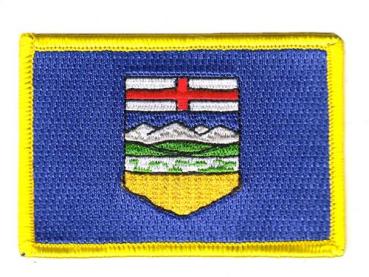 Fahnen Aufnäher Kanada - Alberta