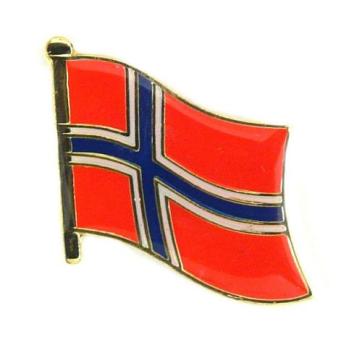 Fahnen Anstecker Pin Norwegen