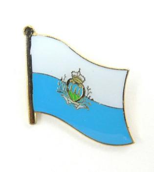 Fahnen Anstecker Pin San Marino