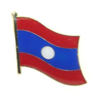 Fahnen Anstecker Pin Laos