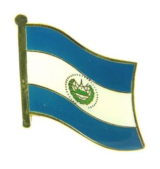 Fahnen Anstecker Pin El Salvador