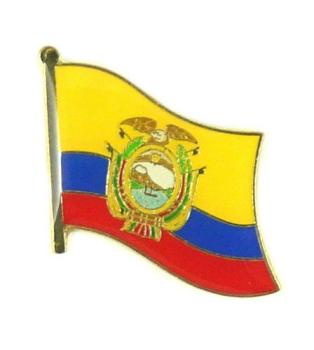 Fahnen Anstecker Pin Ecuador