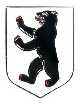 Wappen Pin Anstecker Berlin