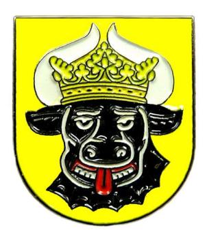 Wappen Pin Anstecker Mecklenburg Ochsenkopf