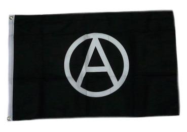 Fahne / Flagge Anarchie 60 x 90 cm