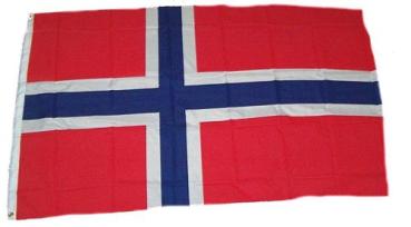 Fahne / Flagge Norwegen 90 x 150 cm