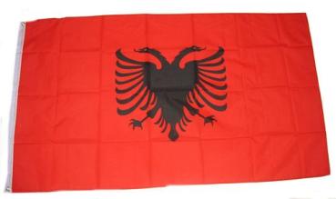 Fahne / Flagge Albanien 90 x 150 cm