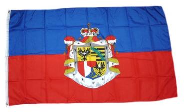 Fahne / Flagge Liechtenstein großes Wappen 90 x 150 cm