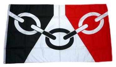 Fahne / Flagge England - Black Country 90 x 150 cm