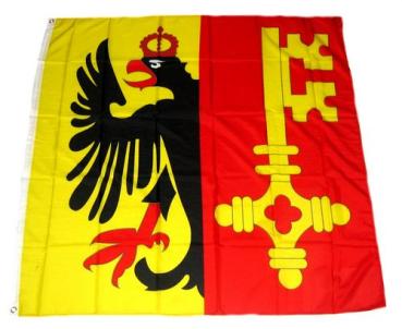 Fahne / Flagge Schweiz - Genf 150 x 150 cm