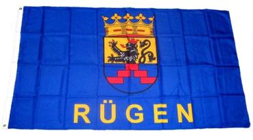 Fahne / Flagge Insel Rügen 90 x 150 cm