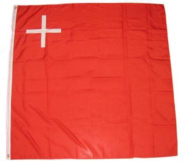 Fahne / Flagge Schweiz - Schwyz 60 x 60 cm