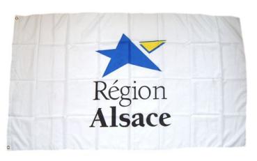 Fahne / Flagge Frankreich - Alsace 90 x 150 cm