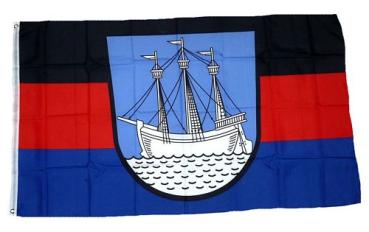 Fahne / Flagge Bunde Ostfriesland 90 x 150 cm