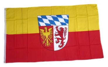 Fahne / Flagge Landkreis Landsberg 90 x 150 cm