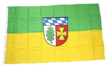 Fahne / Flagge Landkreis Aichach Friedberg 90 x 150 cm