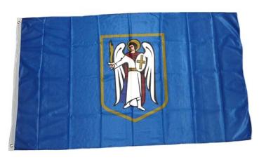 Fahne / Flagge Ukraine - Kiew 90 x 150 cm