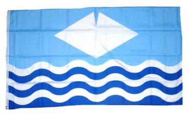 Fahne / Flagge Isle of Wight 90 x 150 cm