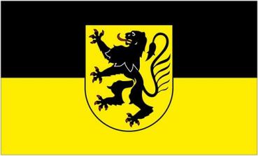 Fahne / Flagge Großenhain 90 x 150 cm