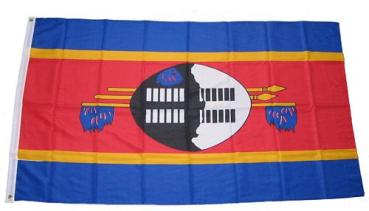 Fahne / Flagge Swasiland 90 x 150 cm