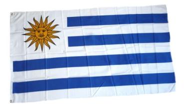 Fahne / Flagge Uruguay 90 x 150 cm