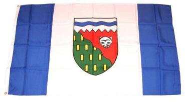 Fahne / Flagge Kanada - Nordwest Territorien 90 x 150 cm