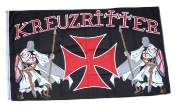 Fahne / Flagge Kreuzritter Templer 90 x 150 cm