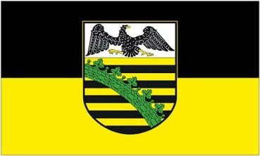 Fahne / Flagge Provinz Sachsen 90 x 150 cm