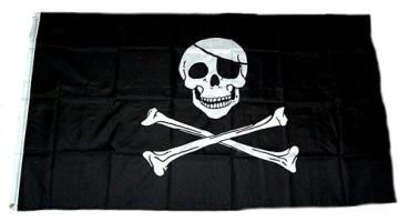 Fahne / Flagge Pirat Freibeuter 90 x 150 cm