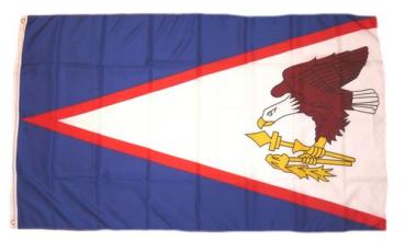 Fahne / Flagge Amerikanisch Samoa 90 x 150 cm