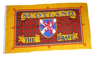 Fahne / Flagge Schottland - The Brave 90 x 150 cm