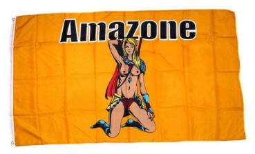 Fahne / Flagge Amazone 90 x 150 cm