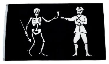 Fahne / Flagge Pirat Jolly Roger 90 x 150 cm