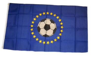 Fahne / Flagge Europa Fußball 90 x 150 cm