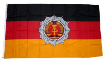 Fahne / Flagge DDR - Volkspolizei 90 x 150 cm