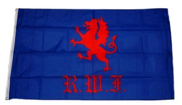 Fahne / Flagge Großbritannien Royal Welch Fusiliers 90 x 150 cm