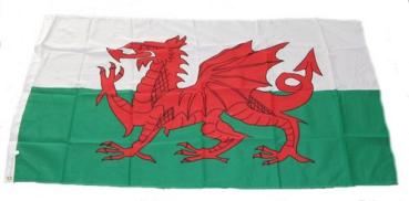 Fahne / Flagge Wales 150 x 250 cm