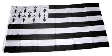 Fahne / Flagge Frankreich - Bretagne 150 x 250 cm