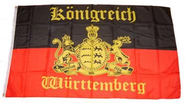 Fahne / Flagge Königreich Württemberg 150 x 250 cm