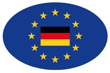 Wappen Aufkleber Sticker Europa Deutschland